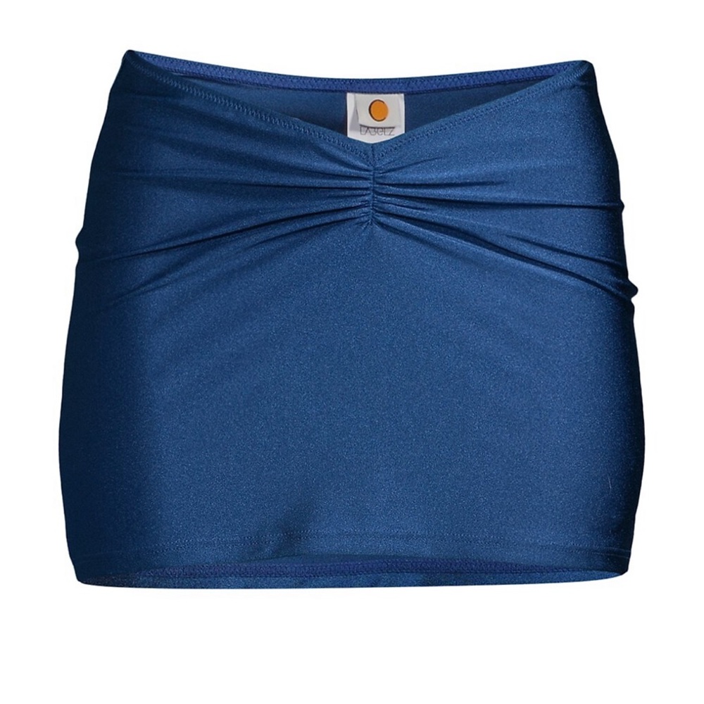 TROPIC OF C SWIM MINI SKIRT COLOR MIDNIGHT SIZE SMALL